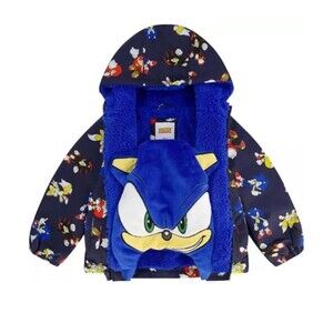 New Sonic Packable Pillow Jacket - Kids Comfy Weighted Hoodie Jacket 24 Months